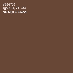 #684737 - Shingle Fawn Color Image